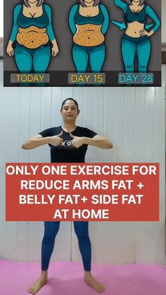 Flabby Arm Workout, Walking Workouts, Side Fat, Belly Workout Challenge, Tummy Workout, Bodyweight Workout Beginner