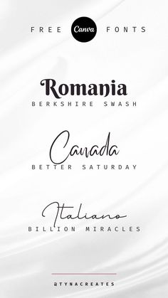 some type of font that is in different colors and sizes, with the word roma on it