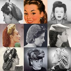 Vintage Hair And Makeup, How To Apply Blusher, Idda Van Munster, French Beauty Secrets, Hair Snood, Makeup Hacks Tutorials, Hair And Makeup Tips, Pin Curls