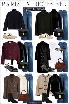 Outfits for Paris in Winter Outfits For Paris, What To Pack For Paris, Paris In Winter, Paris In December, Trendy Christmas Outfits, Parisienne Chic, Hooded Rain Jacket, Paris Outfits, Over 50 Womens Fashion