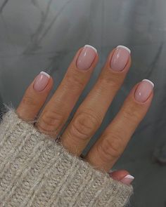 French Manicure Nails, Subtle Nails, Her Nails, Shellac Nails