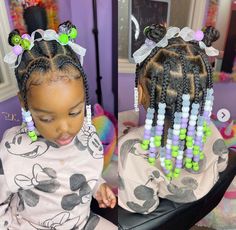 Cute Hairstyles For Toddlers Black, Toddler Hairstyles Girl African American Braids With Beads, Infant Braids Hairstyles Black, Toddler Hairstyles Girl African American Braids, Toddler Girl Braid Styles, Toddler Braided Hairstyles Black Baby Girls, Toddler Girl Braid Styles With Beads, Bead Hairstyles For Kids Natural, Toddler Protective Hairstyles