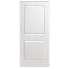 a white door on a white background