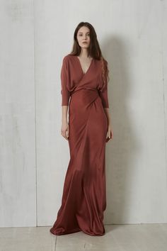 Arpa long silk dress | eshop | Cortana Ready to Wear Silk Dress Long, Dress Silk, Dress Satin, Maxi Skirts, Dress Cuts, Satin Dresses, Slow Fashion, Silk Dress