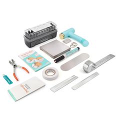 the tools needed to make this project include scissors, tape, cutters and other items