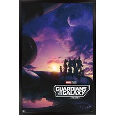 the poster for the movie's upcoming film, guardianss and the galactic galaxy