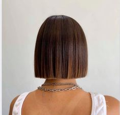 Solid Haircut, Gray Roots, Hair Style Girl, Short Straight Bob, Crop Hair, Try On Hairstyles