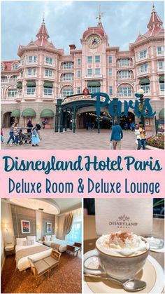 disneyland hotel paris deluxe room and deluxe lounge