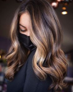 Highlights Inspiration, Brunette Hair With Highlights, Black Hair With Highlights, Short Brown Hair, Dark Hair With Highlights, Long Dark Hair, Brown Balayage, Ombré Hair, Hair Raising