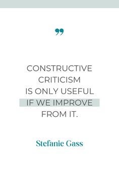 a quote from stephanie gass about construct