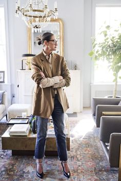 Jenna Lyons Style, Inexpensive Fashion, Jenna Lyons, Lgbt Rights, New Tv, Carrie Bradshaw, Style Crush, Looks Style, Style Icon