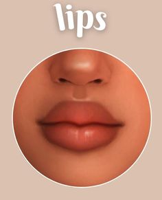 an image of lips with the words lip surgery on top and bottom half of it