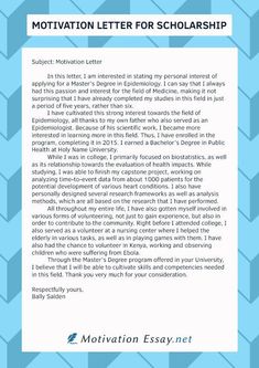 a letter to someone from their college that says motivation letters for college students are here