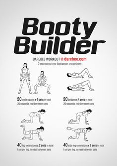 Darebee Workout, Amazing Workouts, Fitness Studio Training, Glute Workouts, Fitness Hacks, Gym Antrenmanları, Full Body Workouts, Muscle Abs, Trening Fitness