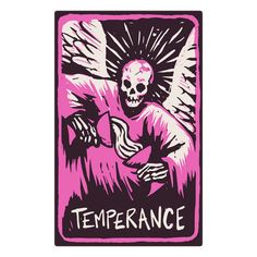 The Temperance card in a skeleton-themed tarot PNG Design Temperance Card, Tarot Cards Design, Cards Design, Starter Pack, Tarot Deck, Templates Free, Png Design, Tarot Card, Svg Design