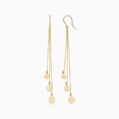 Tears of Joy Drop Earrings Vicenza Italy, Tell A Story, Tears Of Joy, Gold Piece, Tres Chic, Gold Price, Jewelry Business, Pure Gold, Solid Yellow