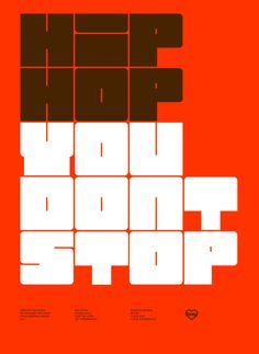 an orange poster with the words how do you stop?