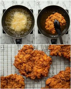 steps to make fried chicken in a skillet