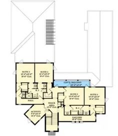 this is the floor plan for these house plans