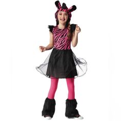 Nwot Pink Zebra Halloween Costume Includes: Dress, Hood Tail, Leg Warmers Size M (7-8) Height 45.5-53.5in Chest 27-27.5in Waist 23.5-24in *Accepting All Reasonable Offers *Same Or Next Day Shipping Zebra Halloween Costume, Unicorn Costume Kids, Zebra Costume, Fur Leg Warmers, Target Halloween, Pumpkin Halloween Costume, Zebra Dress, Dress Halloween Costume, Pink Zebra