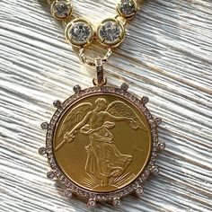 This gold French peace coin necklace is incredibly detailed. The clear crystal chain is so sparkly. Adjustable up to 20” Jewelry Boutique, Crystal Chain, Coin Jewelry, Boutique Style, Coin Necklace, Boutique Jewelry, Clear Crystal, Fashion Boutique, Coin