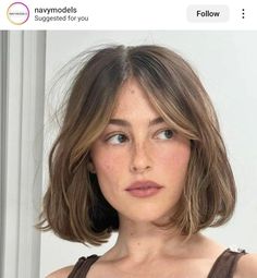 Lob Hairstyle With Curtain Bangs, Short Hair Framing Pieces, Lob And Curtain Bangs, Short Hair With French Bangs, Shoulder Bob With Curtain Bangs, Mid Neck Bob, Hair Cuts For Volume, Bob Hair With Curtain Bangs, Short Hairstyle With Curtain Bangs