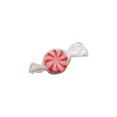 a candy lollipop is shown on a white background with red and white stripes