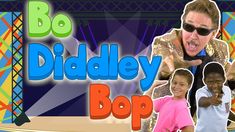 a collage of people with the words diddleley bop