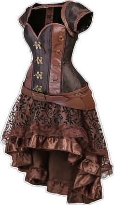 Steampunk Cosplay Dress For Halloween, Steampunk Halloween Cosplay Dress, Steampunk Halloween Dress For Alternative Fashion, Steampunk Halloween Costume Dress, Steampunk Corset Dress For Cosplay, Steampunk Corset Dress For Halloween, Steampunk Corset Dress For Halloween Costume Party, Steampunk Corset Dress For Halloween Party, Vintage Underbust Dress For Costume Party