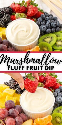 this is an image of fresh fruit dip