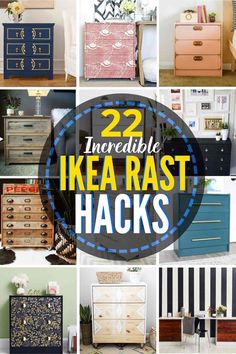 twelve ikea rast hacks that are easy to use and great for decorating