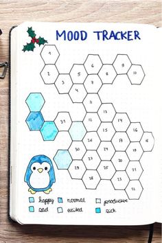 Check out the best MOOD TRACKER ideas to try in your bullet journal this December! #bujo #bulletjournal #moodtracker #bujoideas December Mood Tracker, Mood Tracker Ideas, December Mood, Bullet Journal Mood Tracker, Bullet Journal Christmas, December Bullet Journal, January Bullet Journal