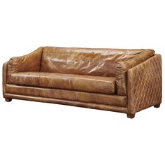 Waco Rustic Modern Sofa - Light Brown Leather - Crafters and Weavers Rustic Leather Sofa, Light Brown Top, Furniture Placement Living Room, Top Grain Leather Sofa, Leather Living Room, Italian Leather Sofa, Leather Sofa Living Room, Modern Leather Sofa, Brown Leather Sofa