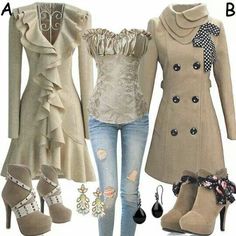 Fall Fashion Outfits, Corsets, Trench Coats, Timeline Photos, Winter Outfit, Cute Casual Outfits, Cute Fashion, Get Dressed