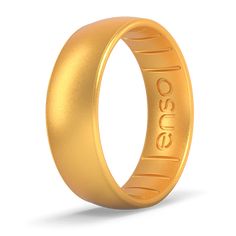 Elements Classic Silicone Ring - Gold Enso Rings, Silicone Wedding Ring, Traditional Rings, Silicone Wedding Band, Silicone Wedding Rings, Silicone Ring, Silicone Rings, Unique Wedding Bands, Silicon Bands