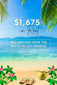 Come with me on a tour of my $1,675 one bedroom apartment in Los Angeles living near the beach. Living Near The Beach, Los Angeles Living, Apartment In Los Angeles, Beach Neighborhood, La Beach, Beach Cities, Los Angeles Beaches