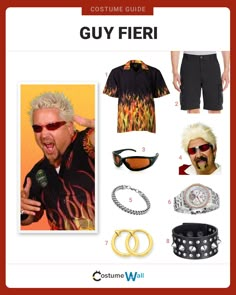 the costume guide for guy fieri