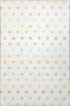 a white background with multicolored stars on it