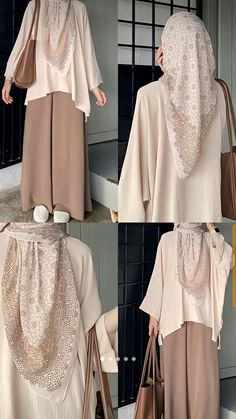 Muslimah Fashion Outfits Casual Simple, Hijab Dresses Casual, Fashion Inspo Hijab, Cute Abaya Hijab Outfit, Muslimah Aesthetic Outfit