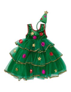 Christmas Tree Fancy Dress, Christmas Dance Costumes, Christmas Tree Costume, Kids Christmas Dress, Tree Costume, Christmas Dress Up, Girls Fancy Dress, Christmas Tree Dress, Tree Dress