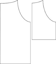 the front and back side of a tank top with an open neckline on it