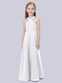 White Junior Bridesmaid Dresses White, Papaya Bridesmaid Dresses, Wisteria Bridesmaid Dresses, Sky Blue Bridesmaid Dresses, Dress Georgette, Ivory Bridesmaid Dresses, Lavender Bridesmaid Dresses, Lilac Bridesmaid Dresses, Girls Bridesmaid Dresses