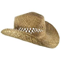 Tan Cowboy Hat will protect you from the beating sunshine during your bright mid-day ride. Featuring a woven straw composition and a pretty tan color, this hat is perfect for wearing as-is or embellishing with fabric, beads, and paints. Wear it with a plaid button-down and blue jeans for a complete look!     One size fits most. Tan Cowboy Hat will protect you from the beating sunshine during your bright mid-day ride. Featuring a woven straw composition and a pretty tan color, this hat is perfect Tan Cowboy Hat, Brown Cowboy Hat, Pretty Tan, Wearable Art Fashion, How To Get Tan, Hat Hooks, Concert Fits, Cowgirl Hats, Fabric Beads