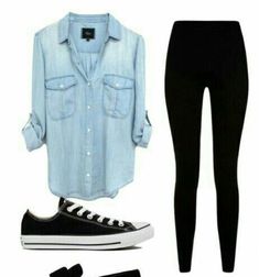 Back To School Outfits For Teens, Look Legging, Back To School Outfit, Tomboy Outfits, Mode Casual, What To Buy, Converse Sneakers, Tomboy Fashion, Back To School Outfits