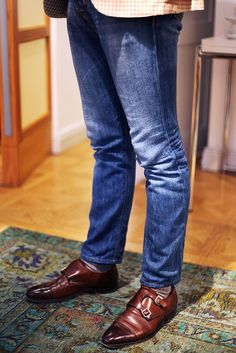 Monkstraps and jeans Dope Style, Man About Town, Shoes And Sneakers, Dope Fashion, D F