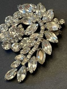 Large D&E Juliana Vintage Rhinestone Brooch Layered Swirl Pin READ for Repair | eBay Juliana Jewelry, Costume Jewelery, Vintage Jewelry Antique, Designer Costume Jewelry, Vintage Rhinestone Brooch, Rhinestone Jewelry, Rhinestone Brooches, Vintage Rhinestone, Vintage Costume Jewelry