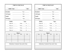 the child care receipt is shown in black and white, with an image of a child's birth record on it