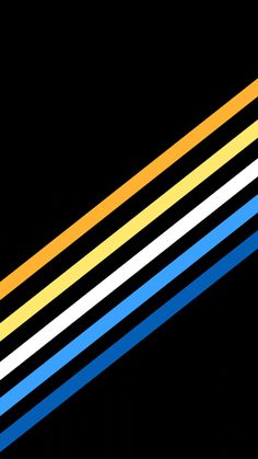 a black background with multicolored lines in the center and one blue line at the bottom