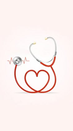 a stethoscope with a heart on it