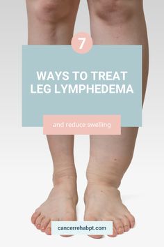 Lymphedema of the leg is treatable. A certified lymphedema therapist shares seven treatment options and ways to reduce swelling and leg lymphedema. Swelling Remedies, Chest Tightness, Lemon Health, Swollen Knee, Swollen Legs, Reduce Swelling